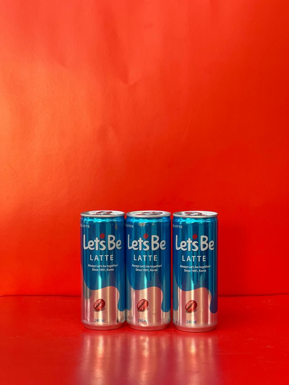 آیس کافی (قهوه سرد ) قوطی لته 240ml لتس بی/Lets Be