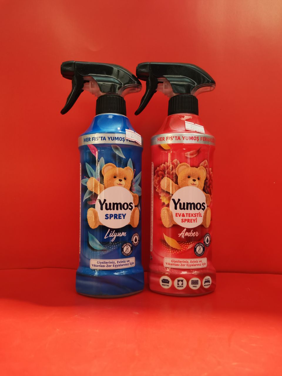 اسپری‌ خوش بو کننده هوا های Yumoş
