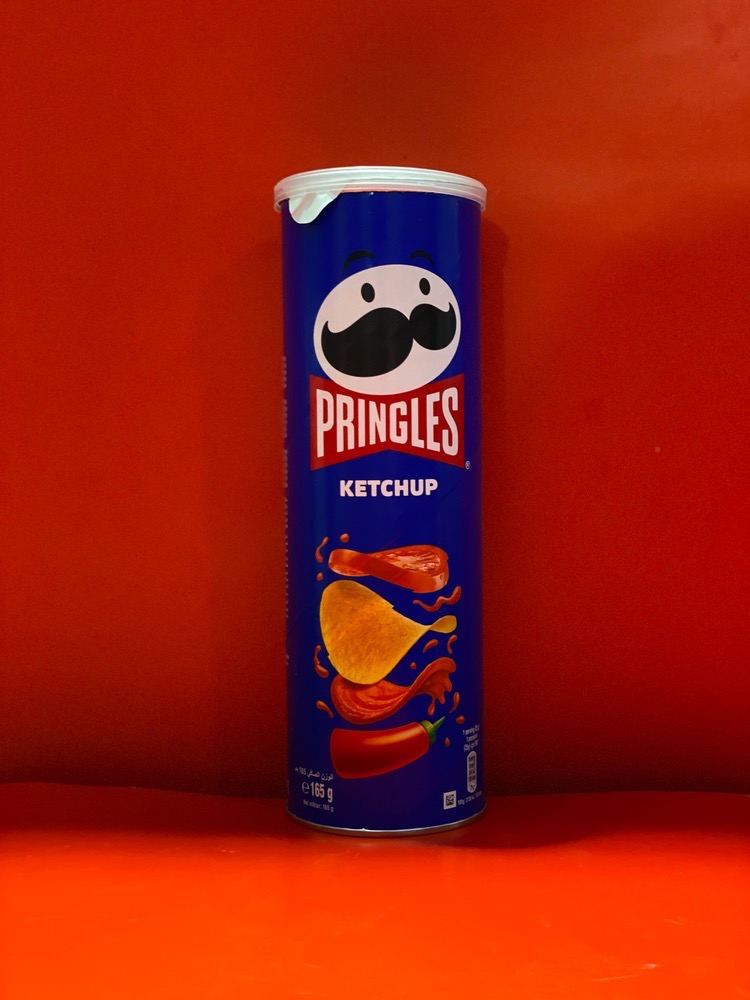 چیپس پرینگلز با طعم کچاپ