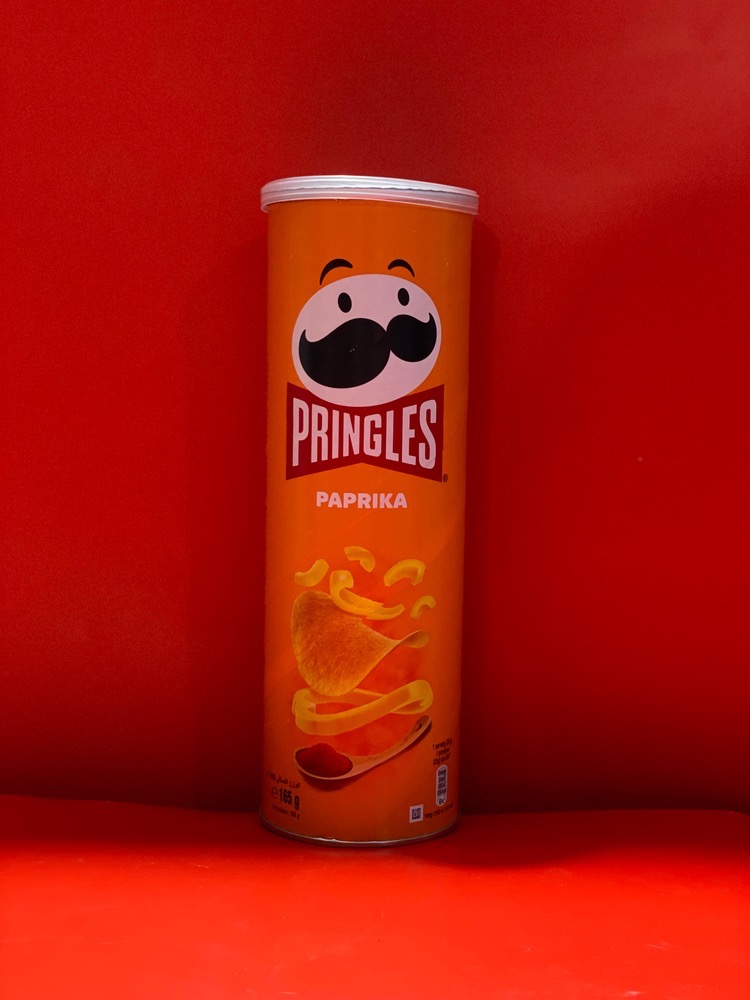 چیپس پرینگلز با طعم پاپریکا